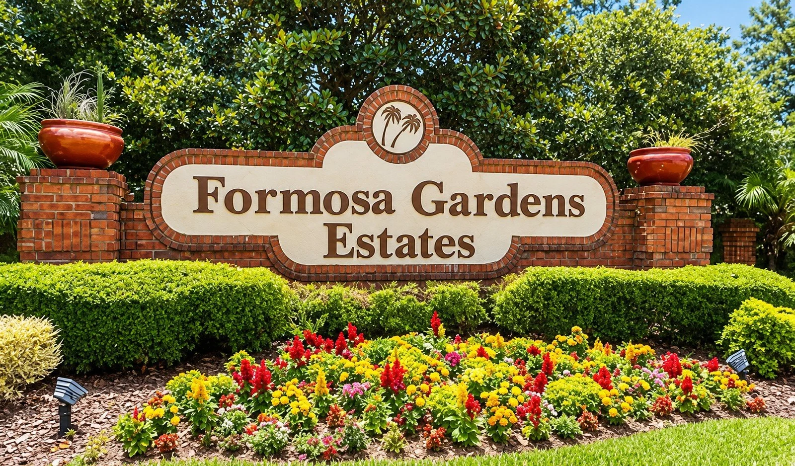 Formosa Gardens Estates entrance sign