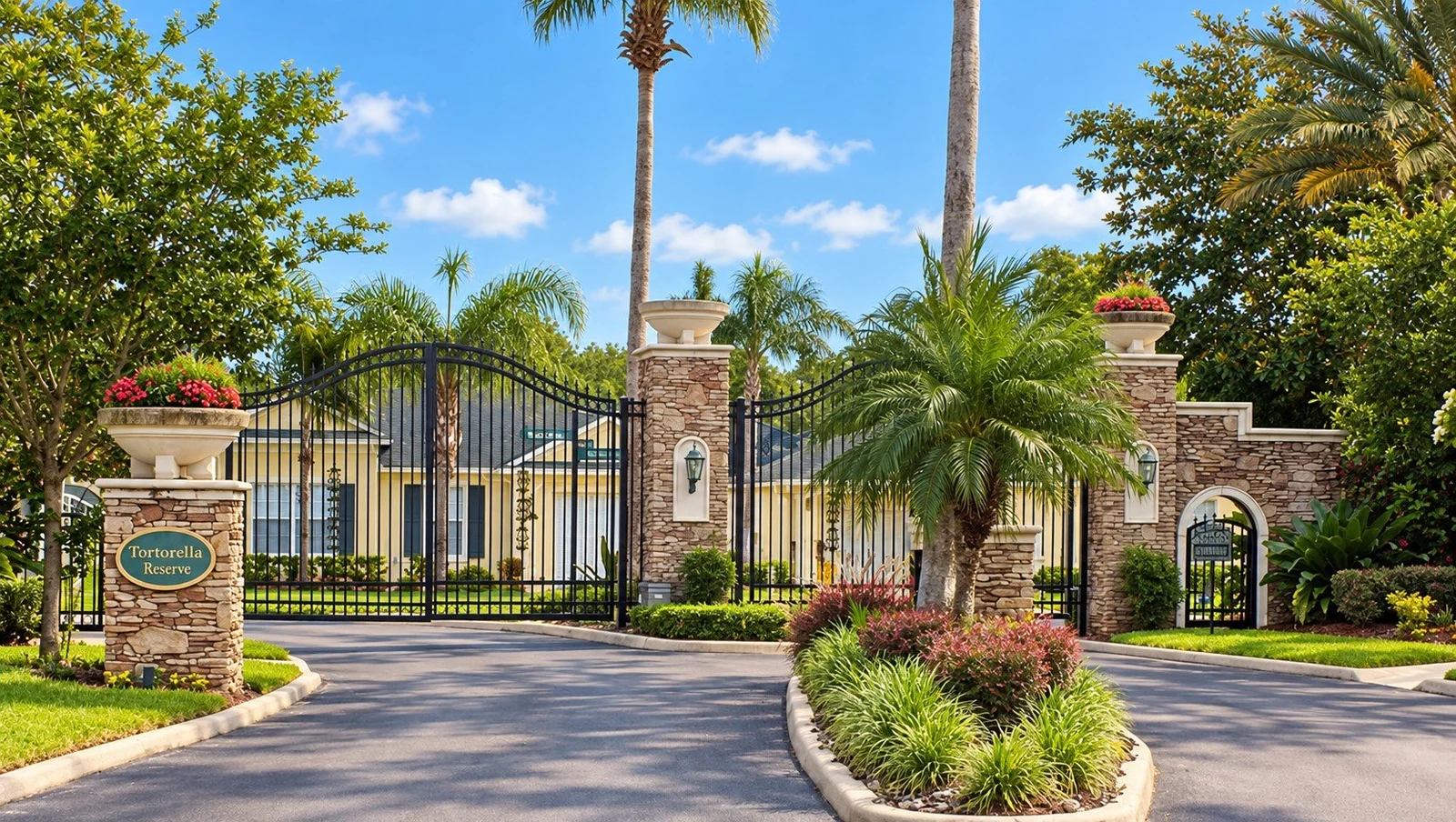 Reserve Place entrance