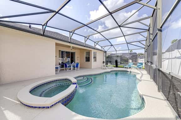 Bright and spacious private pool home near Disney - Image 1